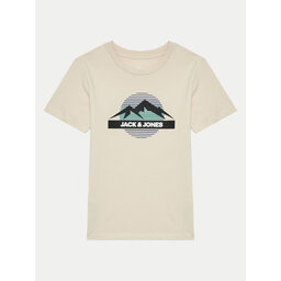Jack&Jones Junior Jack&Jones Junior Футболка Peak 12259433 Бежевий Standard Fit