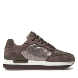 Pepe Jeans Sneakersy Pepe Jeans PLS60024 Hnědá