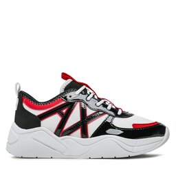 

Снікерcи Armani Exchange XDX039 XV311 S550 Op.White/Black/Red, Білий