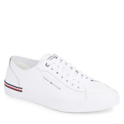 Tommy Hilfiger Sneakers Tommy Hilfiger Corporate Vulc Leather FM0FM04953 White YBS