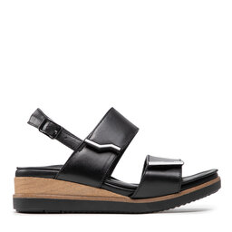 

Босоніжки Tamaris 1-28297-28 Black Leather 003, Чорний