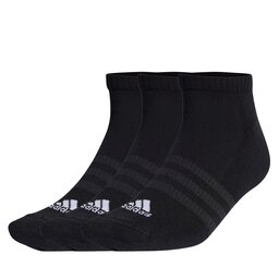 adidas Kotníkové ponožky Unisex adidas Cushioned Low-Cut Socks 3 Pairs IC1332 black/white