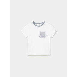 Mayoral Mayoral T-Shirt 1017 Λευκό Regular Fit