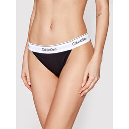 Calvin Klein Underwear Calvin Klein Underwear Klasične spodnje hlačke Tanga 000QF4977A Črna