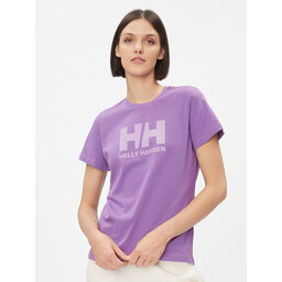 Helly Hansen Helly Hansen Majica Logo 34112 Vijolična Regular Fit