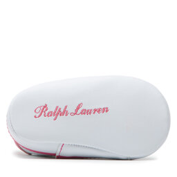 

Снікерcи Polo Ralph Lauren Quilton Bear Gore Hi RL100651 White/Baja Pink, Білий