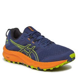 Asics Παπούτσια Asics Trabuco Terra 2 1011B607 Deep Ocean/Neon Lime 400