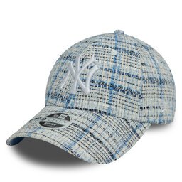 New Era Шапка с козирка New Era New York Yankees Tweed 9Forty 60595381 Син