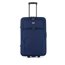 Semi Line Μεσαία Βαλίτσα Semi Line T5681-2 Σκούρο μπλε