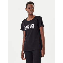 Liu Jo Sport Liu Jo Sport Camiseta TF5280 JS923 Negro Regular Fit