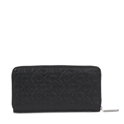 

Жіночий гаманець Calvin Klein Ck Must Lg Z/A Wallet W/Slip Emb K60K611322 Ck Black BAX, Чорний