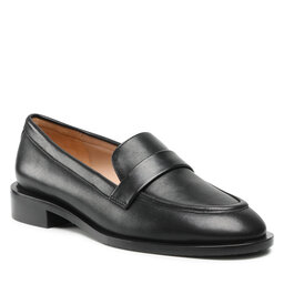 Stuart Weitzman Loaferice Stuart Weitzman Palmer Sleek Loafer S5987 Black