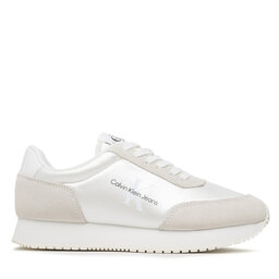 

Снікерcи Calvin Klein Jeans Retro Runner Low Laceup Ny Pearl YW0YW01056 Bright White YBR, Білий