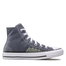 

Кеди Converse Ctas Hi 172821C Midnight Navy/Treeline/Egret, Cиній