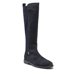 Tommy Hilfiger Klassiska stövlar Tommy Hilfiger Th Essentials Longboot FW0FW07050 Desert Sky DW5