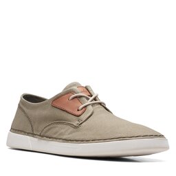 Clarks Zapatos hasta el tobillo Clarks Gereld Tie 26171669 Olive Textile