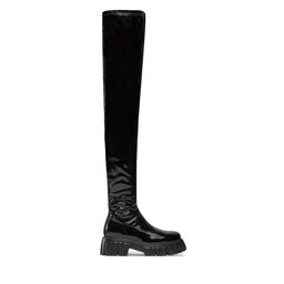 

Ботфорти Buffalo Lion Overknee 1220020 Black, Чорний