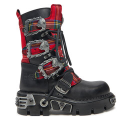 NEW ROCK Šņorzābaki NEW ROCK M-391T-S1 Melns