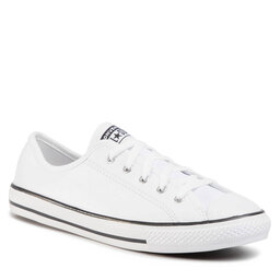 Converse Кецове Converse Ctas Dainty Ox 564984C White/Black/White