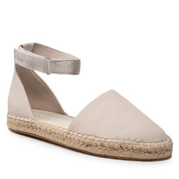 Calvin Klein Jeans Espadrillos Calvin Klein Jeans Ankle Espadrilles YW0YW00578 Eggshell ACF