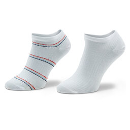 Tommy Hilfiger Zestaw 2 par niskich skarpet damskich Tommy Hilfiger 701223804 Biały