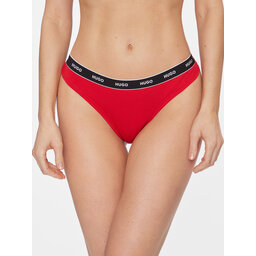 HUGO Hugo Στρίνγκ Thong Stripe 50510622 Κόκκινο