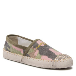 Philippe Model Cipele Philippe Model Marseille L MRLD CFG2 Camouflage/Vert Rose