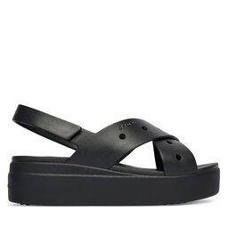 Crocs Босоніжки Crocs Brooklyn 4U Cross Strap Sandal 212254 Чорний