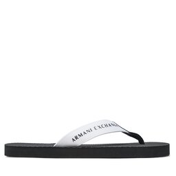 

В'єтнамки Armani Exchange XUQ003 XV677 R326 Optic White/Black, Білий