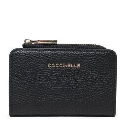 Coccinelle Portofel Mic de Damă Coccinelle MW5 Metallic Soft E2 MW5 17 01 01 Negru