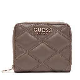 Guess Малък дамски портфейл Guess SWQG96 32137 Кафяв
