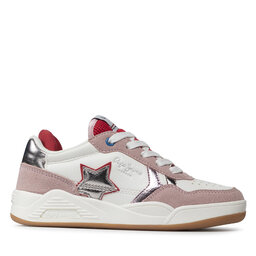

Снікерcи Pepe Jeans Kurt Britt Girl PGS30512 White 800, Рожевий