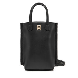 Tommy Hilfiger Custodia per cellulare Tommy Hilfiger Th Distinct Phone Pouch AW0AW17402 Nero