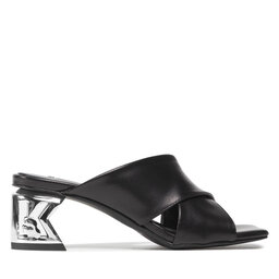 

Шльопанці KARL LAGERFELD KL30605 Black Lthr, Чорний