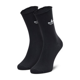 

Набір з 2 пар високих шкарпеток unisex adidas Ruffle Crw 2Pp HC9532 Black/White, Чорний