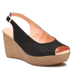 Baldaccini Sandaler Baldaccini 1694000 Czarny Zamsz