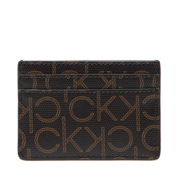 

Чохол для кредиток Calvin Klein Cardholder Monogram K60K608330 Brown Mono 0HD, Коричневий