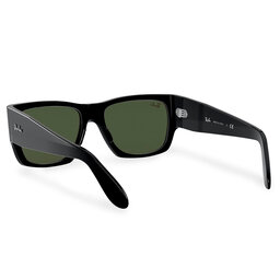 

Сонцезахисні окуляри Ray-Ban Nomad Legend Gold 0RB2187 901/31 Black/Green, Чорний