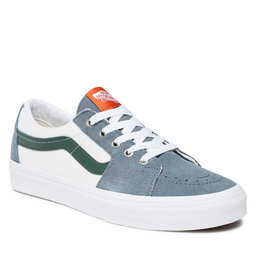 Vans Tenisice Vans Sk8-Low VN0A5KXDBLG1 Varsity Canvas Blue/Green