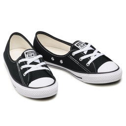 

Кеди Converse Ctas Bellet Lace Slip 566775C Black/White/Black, Чорний