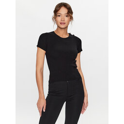 Liu Jo Sport Liu Jo Sport Marškinėliai CF3204 MS99E Juoda Slim Leg