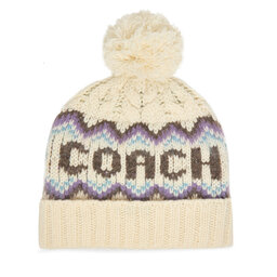 Coach Шапкa Coach CCL51 Écru
