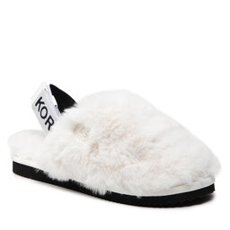 MICHAEL Michael Kors Naminės šlepetės MICHAEL Michael Kors Elsie Slipper 40R2ELFP1D Optic White
