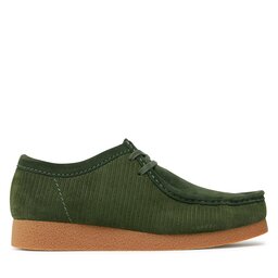 

Туфлі Clarks Wallabee Evo 261736047 Dark Green Suede, Зелений