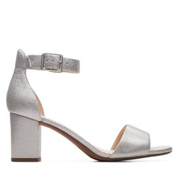 Clarks Sandali Clarks Deva Mae 26172737 Argento