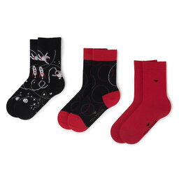 Tom Tailor Ankelstrumpor barn 3-pack Tom Tailor 93111 Black 610