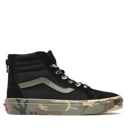 

Снікерcи Vans Sk8-Hi Zip VN0007PVBLK1 Camo Sidewall Black, Чорний