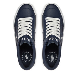 

Снікерcи Polo Ralph Lauren RL00564410 J Navy Tumbled W/ White Pp, Cиній