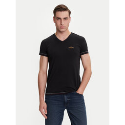 Aeronautica Militare Aeronautica Militare T-Shirt AM1UTI004 Μαύρο Regular Fit