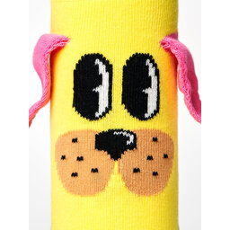

Високі дитячі шкарпетки Happy Socks KDOG01-2200 Жовтий